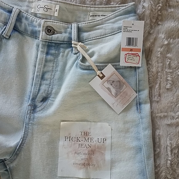 NWT Jessica Simpson Straight Crop Jeans - Picture 2 of 3